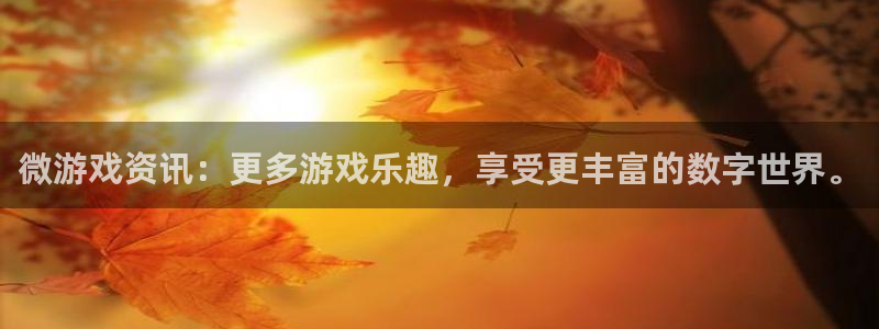 长征娱乐注册账号：微游戏资讯：更多游戏乐趣，享受更丰富的数字