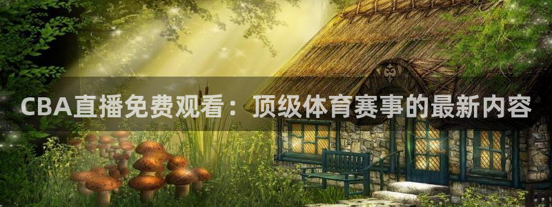 919直播：CBA直播免费观看：顶级体育赛事的最新内容