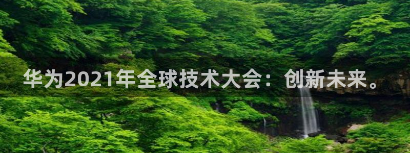 919体育在线直播官网：华为2021年全球技术大会：创新未来。